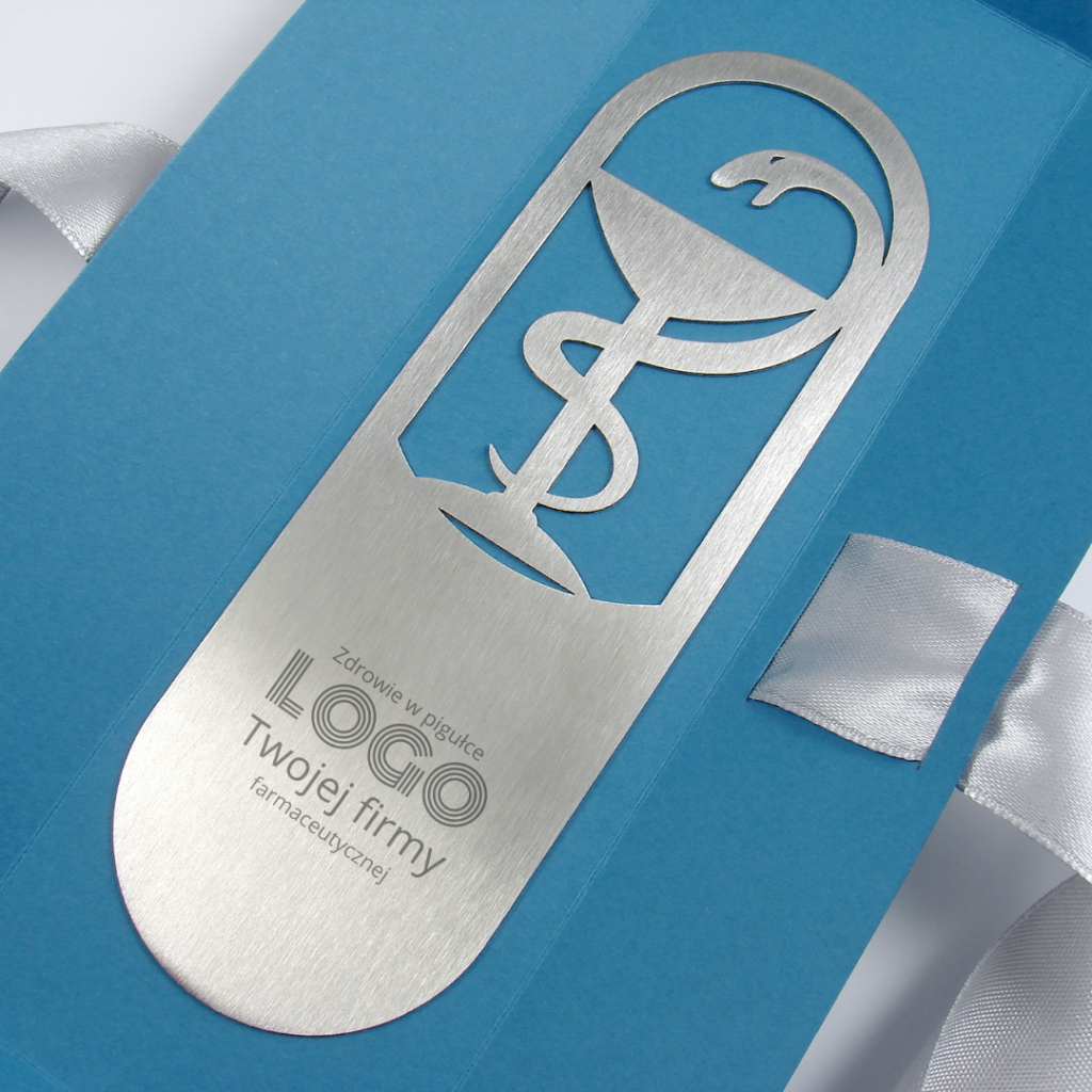 metalowe zakładki do książek na zamówienie gadżety firmowe ze stali