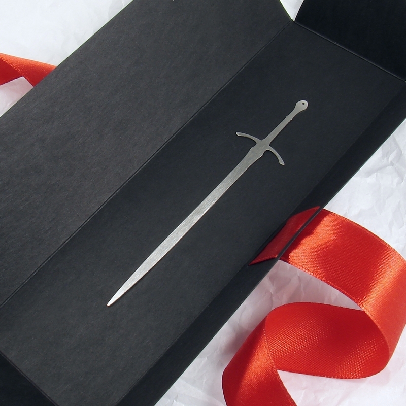 Glamdring metalowa zakładka do książki Młot Na Wroga