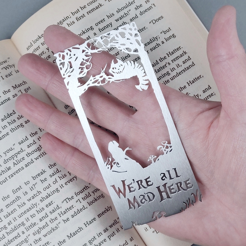 Zakładka do książki Kot z Cheshire