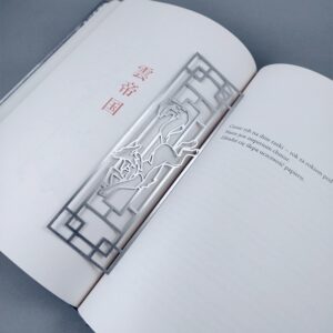 Metalowa zakładka z lisem kitsune Zenko