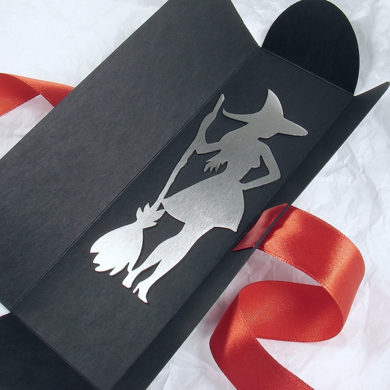 Czarodziejka metalowa zakładka do książek The Witch na prezent