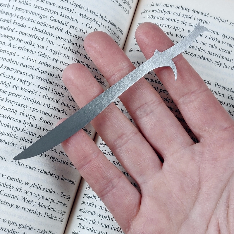 Zakładka do książek miecz Tolkien