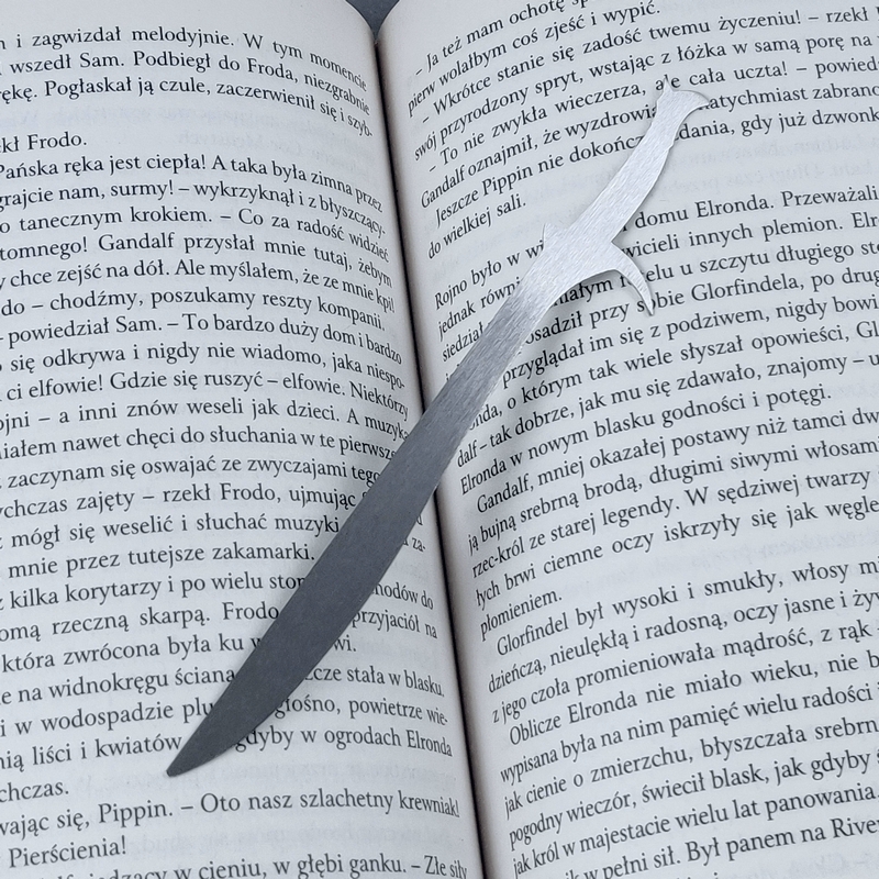 Zakładka do książek miecz Orcrist