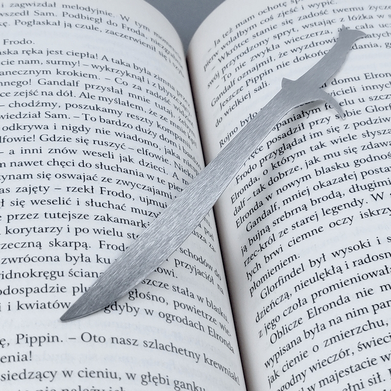 Zakładka do książki miecz elficki