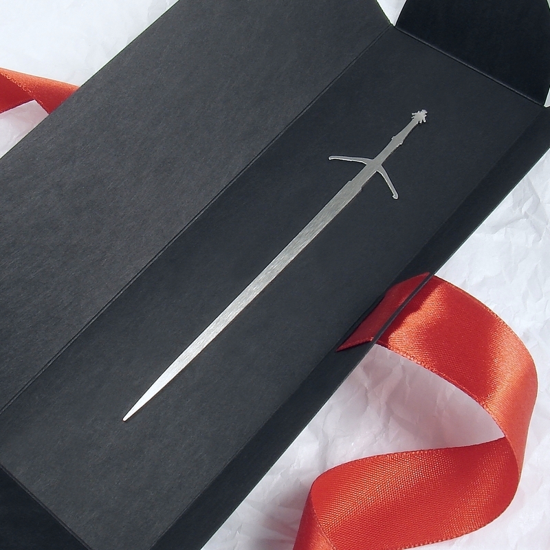 Zakładka na prezent dla fana Sapkowskiego i Wiedźmina