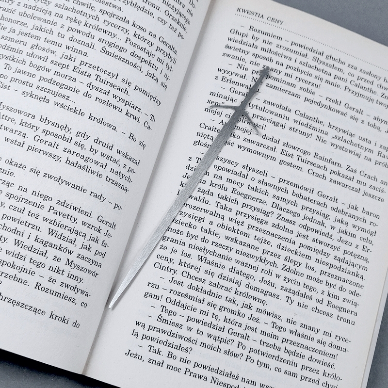 Zakładka miecz Geralta