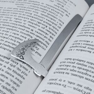 Zakładka do książek w kształcie topora bojowego