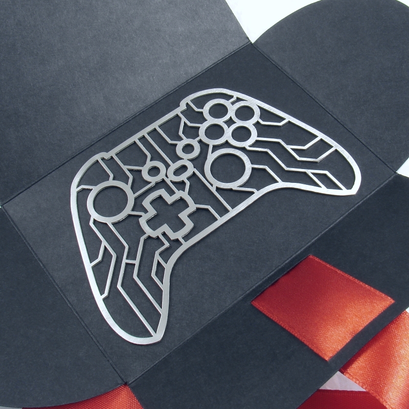 Metalowa zakładka do książki gamepad ze stali