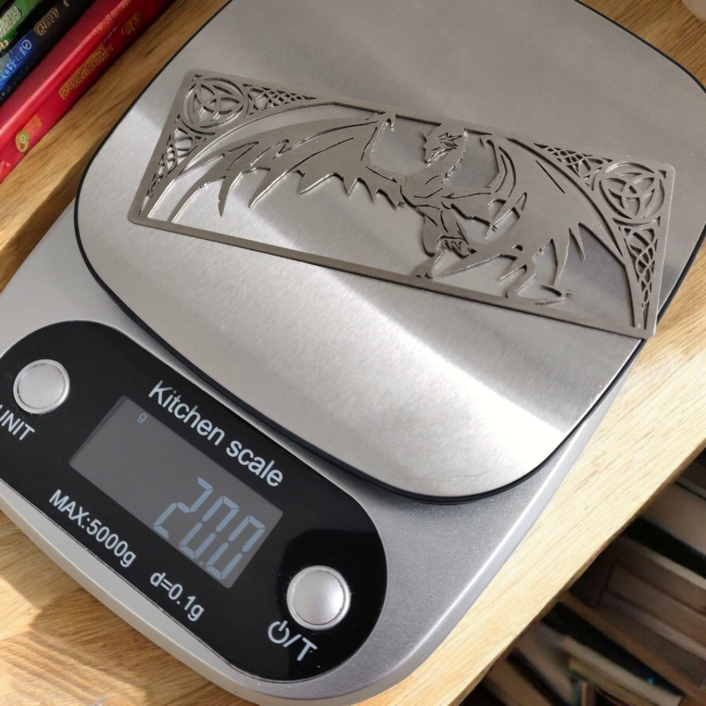 czy metalowe zakładki do książek są ciężkie?